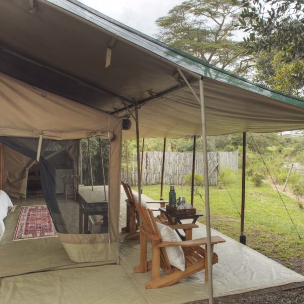Asilia Ol Pejeta Bush Camp - Guest tent exterior