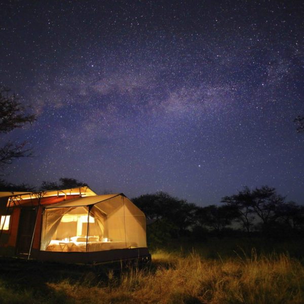 Olakira Camp - Star gazing tent under the milkyway (1)