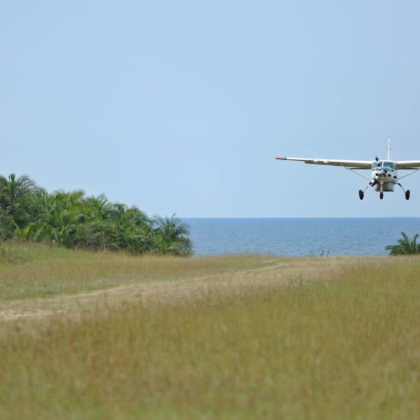 Rubondo Island- landing on the Islands airstrip