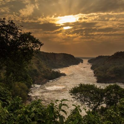 Uganda - Top of the Falls