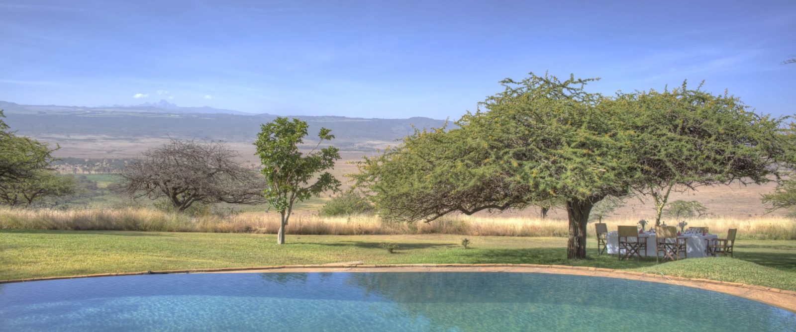 Elewana Kifaru House Lewa accommodation swimming pool 7