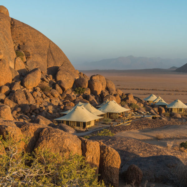 WOLWEDANS COLLECTION - Boulders Camp - Set amongst giant boulders of the Namib