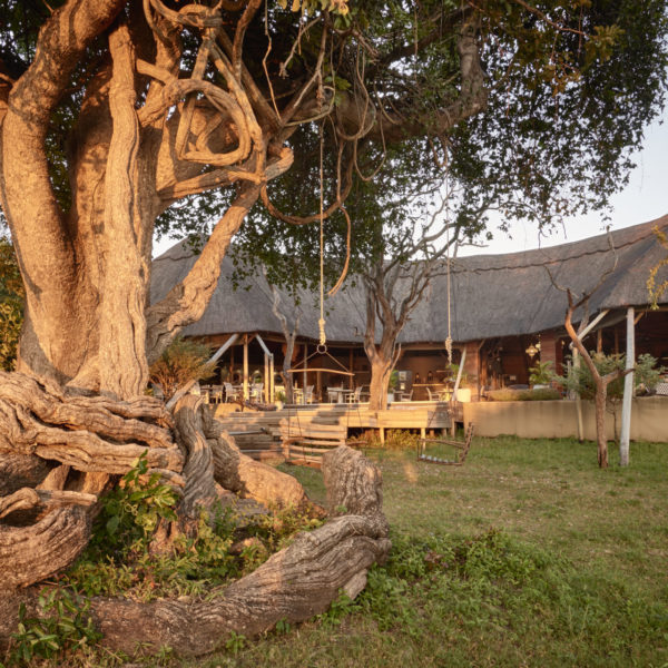 Zambezi Crescent, Victoria Falls River Lodge, Zambezi River, near Victoria Falls, Zimbabwe.