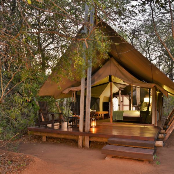 Plains Camp (home of Rhino Walking Safaris) - HR - Tent Exterior to Interior (1)