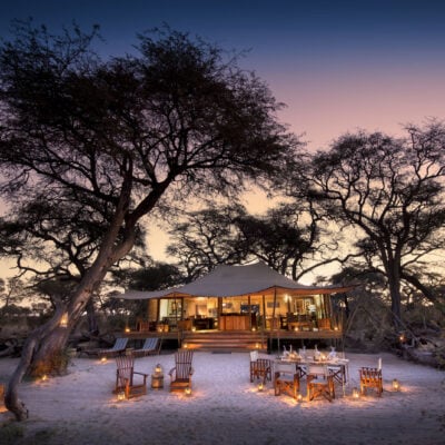 Somalisa Expeditions Hwange National Park Zimbabwe Main Camp and Dining Area 2 Luxury Safari Lodge African Bush Camps 1